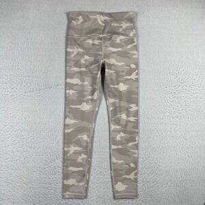 Athleta Leggings Womens XS Beige Camo Elation 7/8 Tight Gym Yoga Workout‎ Studio